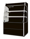Nordcap Impuls-Wandkühlregal MERCURY 071 H 1424 M1 BLACK