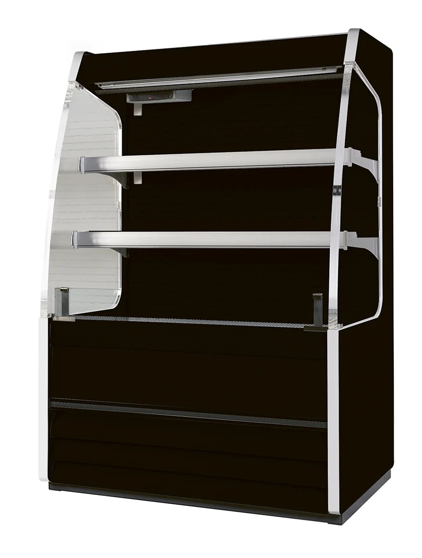 Nordcap Impuls - Vitrine réfrigérée murale MERCURY 135 H 1424 M1 noir profond