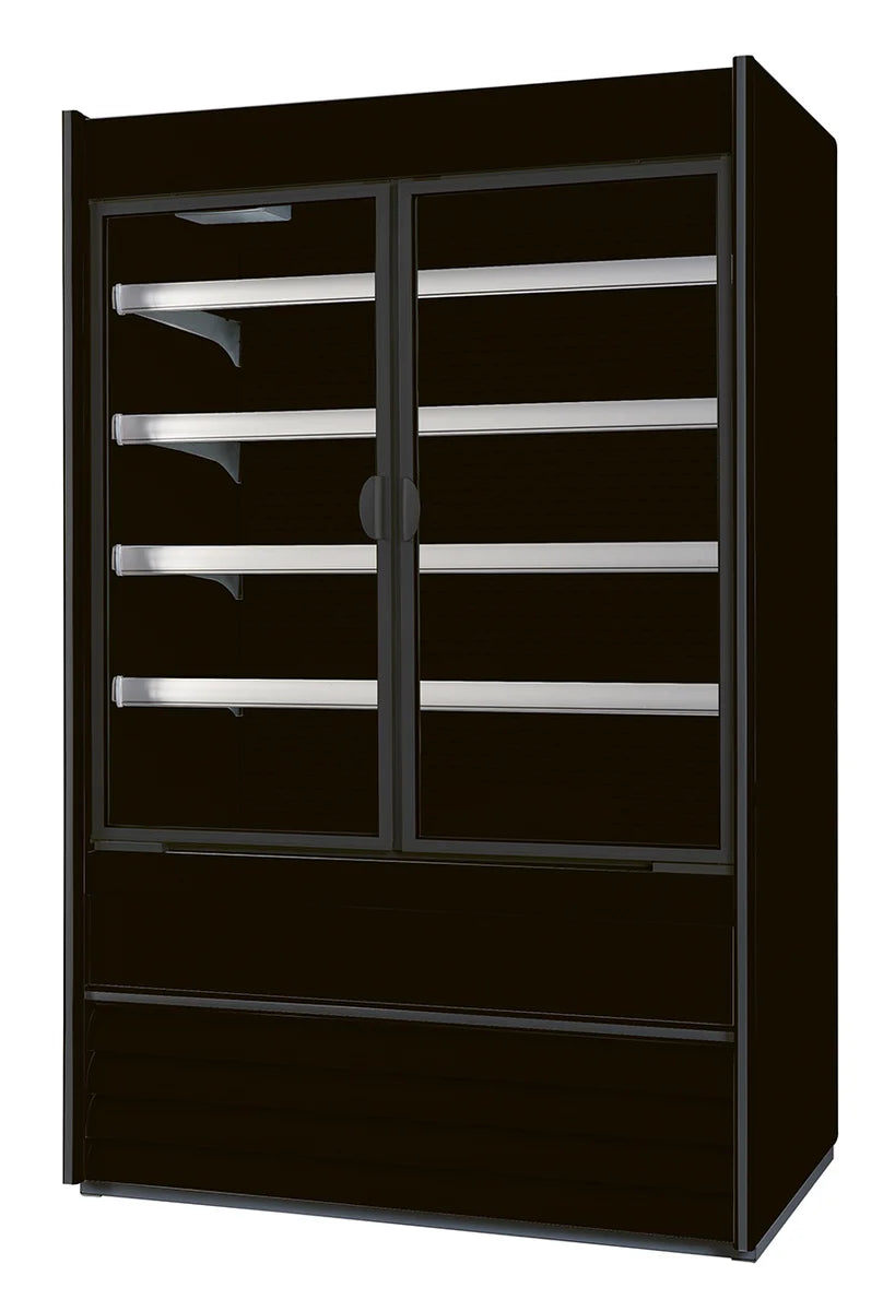 Vitrine murale réfrigérée Nordcap ALASKA 100 SLIM ENERGY DR BLACK