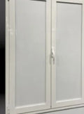 Porte pleine Nordcap pour ALASKA 071 / SLIM 071, côté arrière, blanche