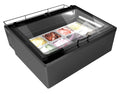 Nordcap Auftisch-Eisvitrine MINI CREAM 4V LED GRAU