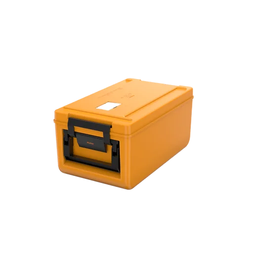 Rieber conteneur isotherme 26 litres, chargement par le haut, orange