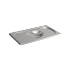 Rieber Couvercle GN en inox GN 1/4 standard avec poignée encastrée, Mod. 141