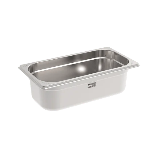 Rieber Bac GN en inox GN 1/3 - 100 mm, contenu : 3,3 litres, Mod. 13 100