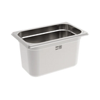 Rieber Bac GN en inox GN 1/4 - 150 mm, contenu : 3,6 litres, Mod. 14 150