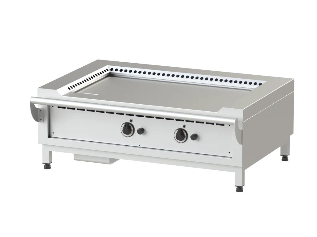 Teppanyaki Grill - GAS - TP 12/JGP Edelstahlgrillplatte - Tischgerät