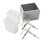 Distributeur de sauces - 2 x 2 litres - Pompe doseuse PP