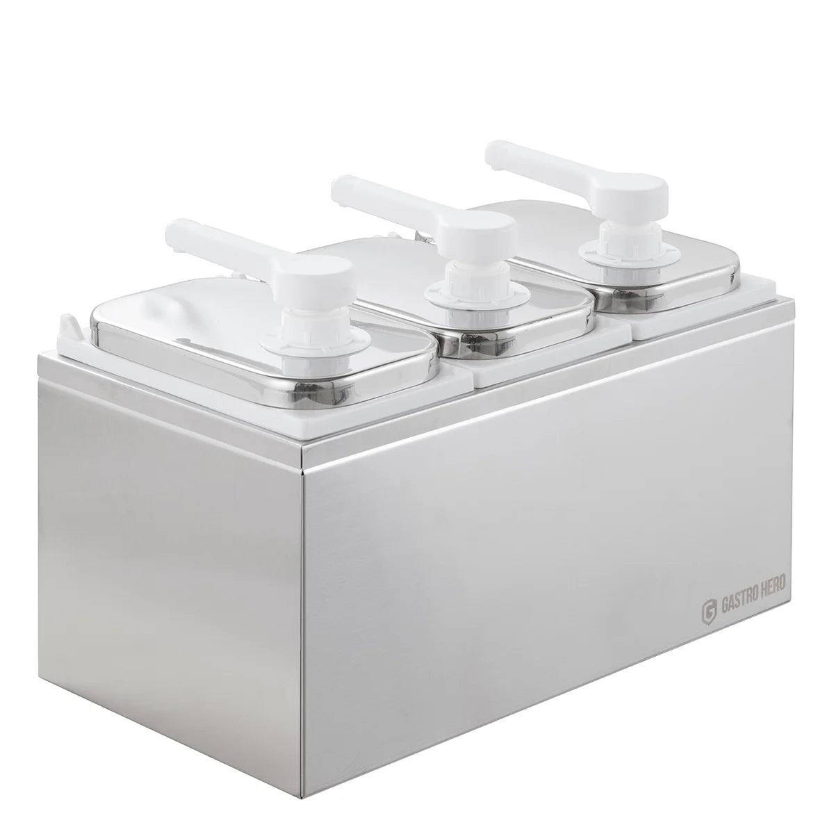Saucenspender - 3 x 2 Liter - Dosierpumpe PP