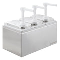 Saucenspender - 3 x 2 Liter - Dosierpumpe PP
