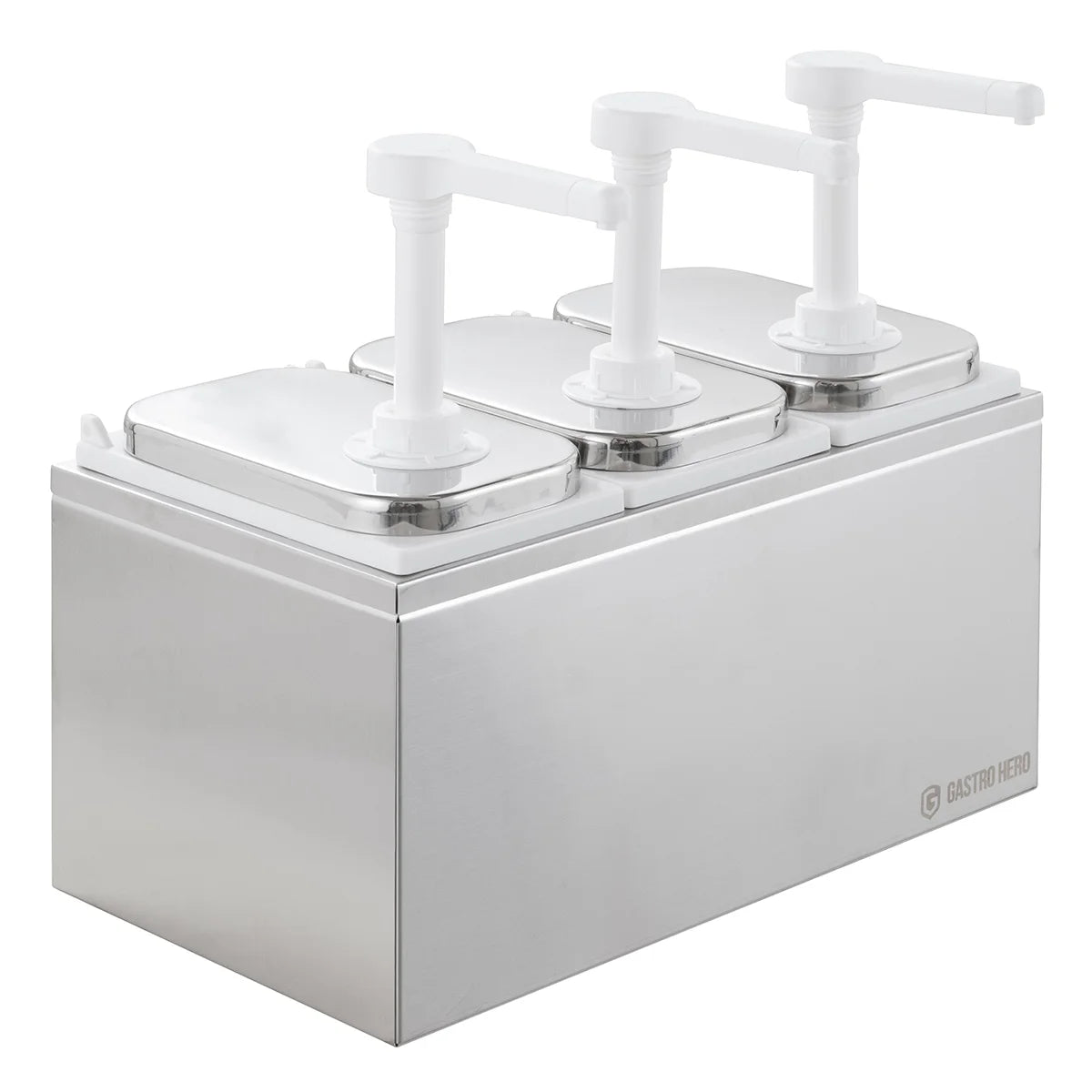 Saucenspender - 3 x 2 Liter - Dosierpumpe PP