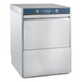 Lave-vaisselle HYPRO Digital 54 SLE panier 50x50 cm, avec doseur de détergent & de produit de rinçage, avec pompe de vidange & adoucisseur, pompe de surpression, Fabriqué en Europe, 400 V