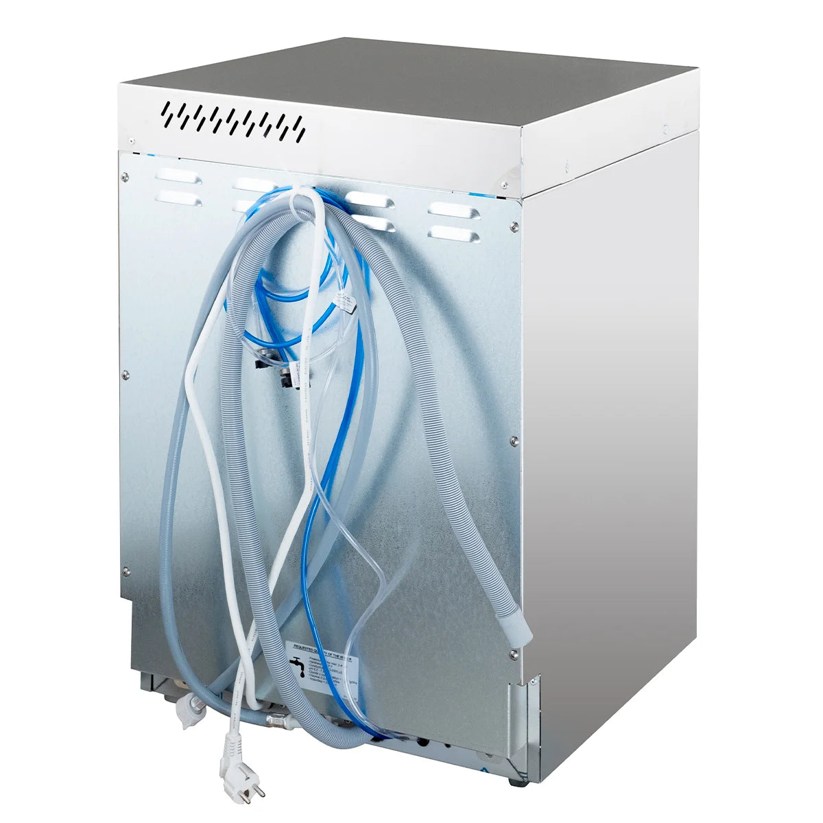 Lave-verres HYPRO Digital 40 SL 40 x 40 cm (panier), avec doseur de détergent & doseur de produit de rinçage, avec pompe de vidange & pompe de surpression, Fabriqué en Europe, 230 V