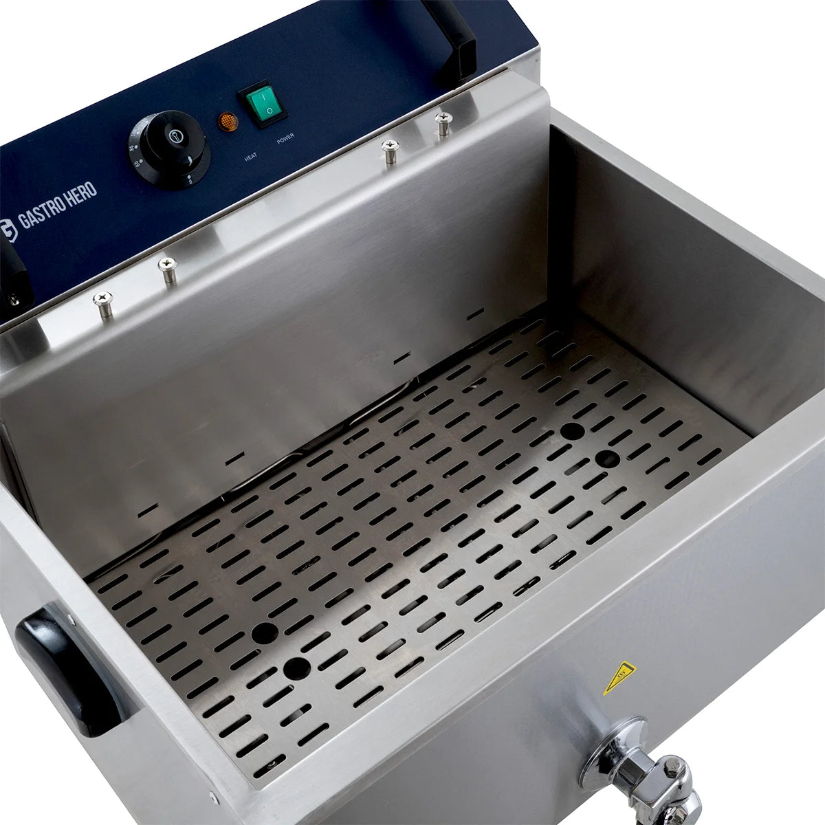 Elektro Backwaren-Fritteuse - 20,4 Liter - 5 kW - mit Ablasshahn