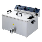 Elektro Backwaren-Fritteuse - 20,4 Liter - 5 kW - mit Ablasshahn