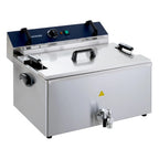 Elektro Backwaren-Fritteuse - 20,4 Liter - 5 kW - mit Ablasshahn