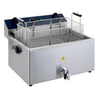 Elektro Backwaren-Fritteuse - 20,4 Liter - 5 kW - mit Ablasshahn