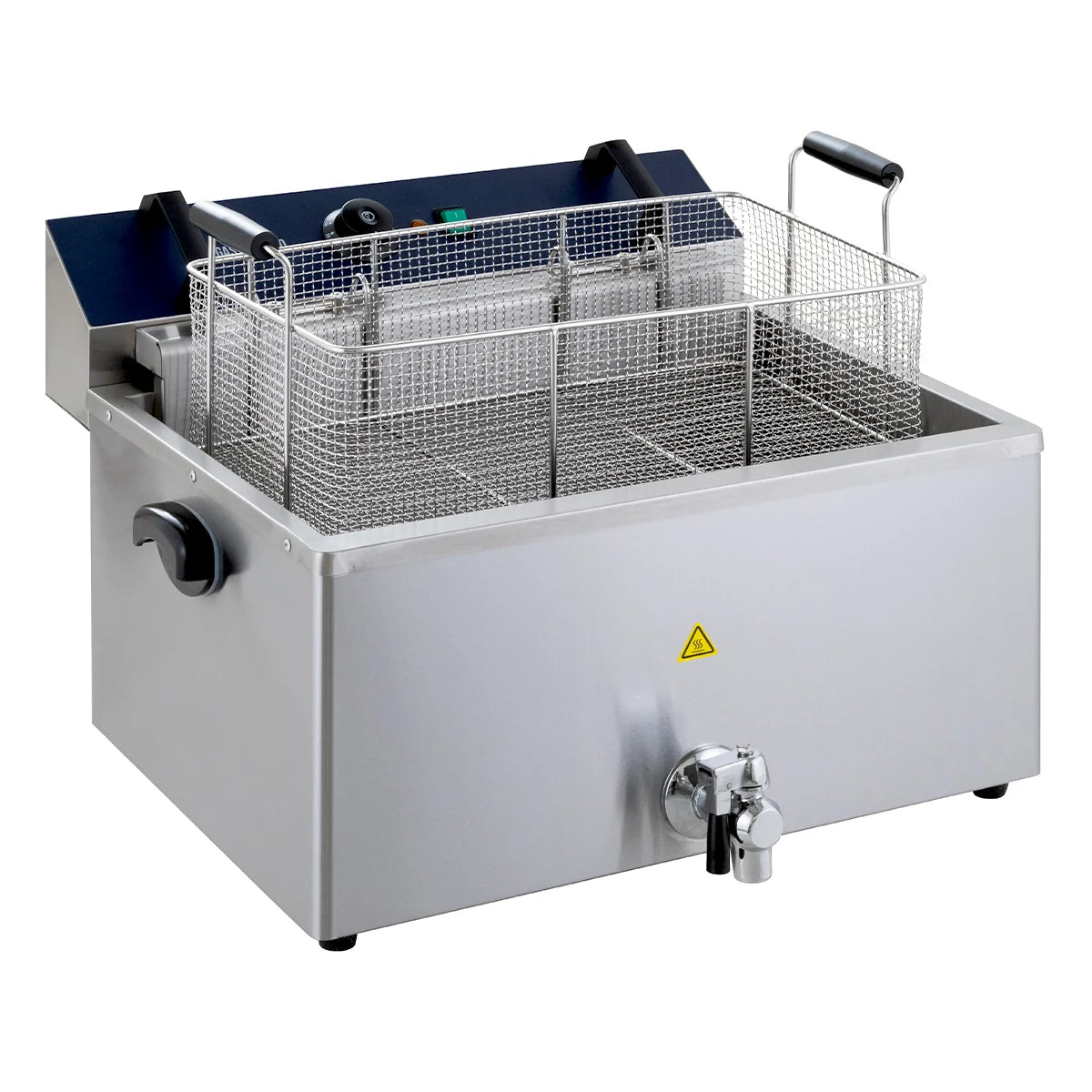 Elektro Backwaren-Fritteuse - 20,4 Liter - 5 kW - mit Ablasshahn
