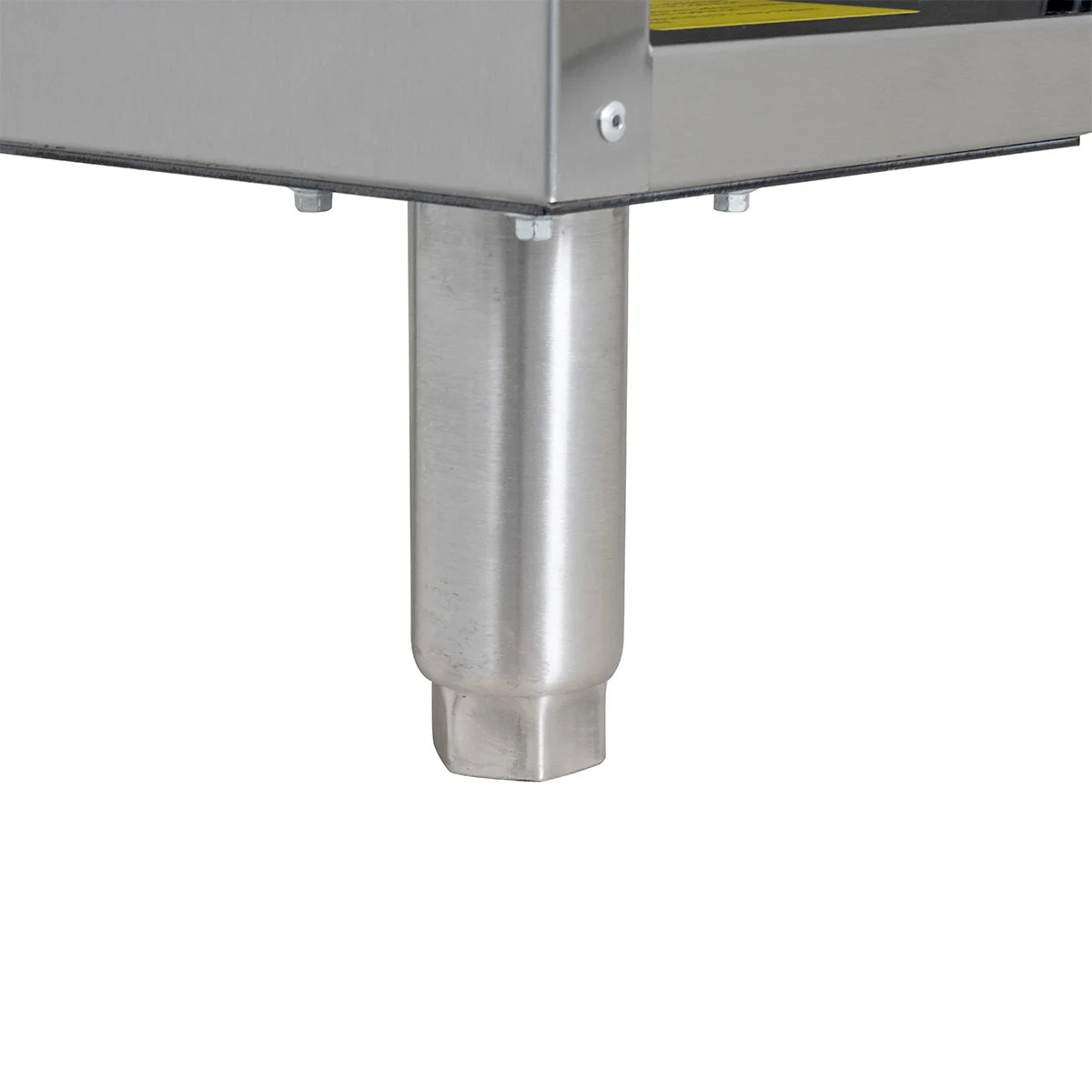 Gasherd ECO mit offenem Unterbau - 43,2 kW - 6 Brenner