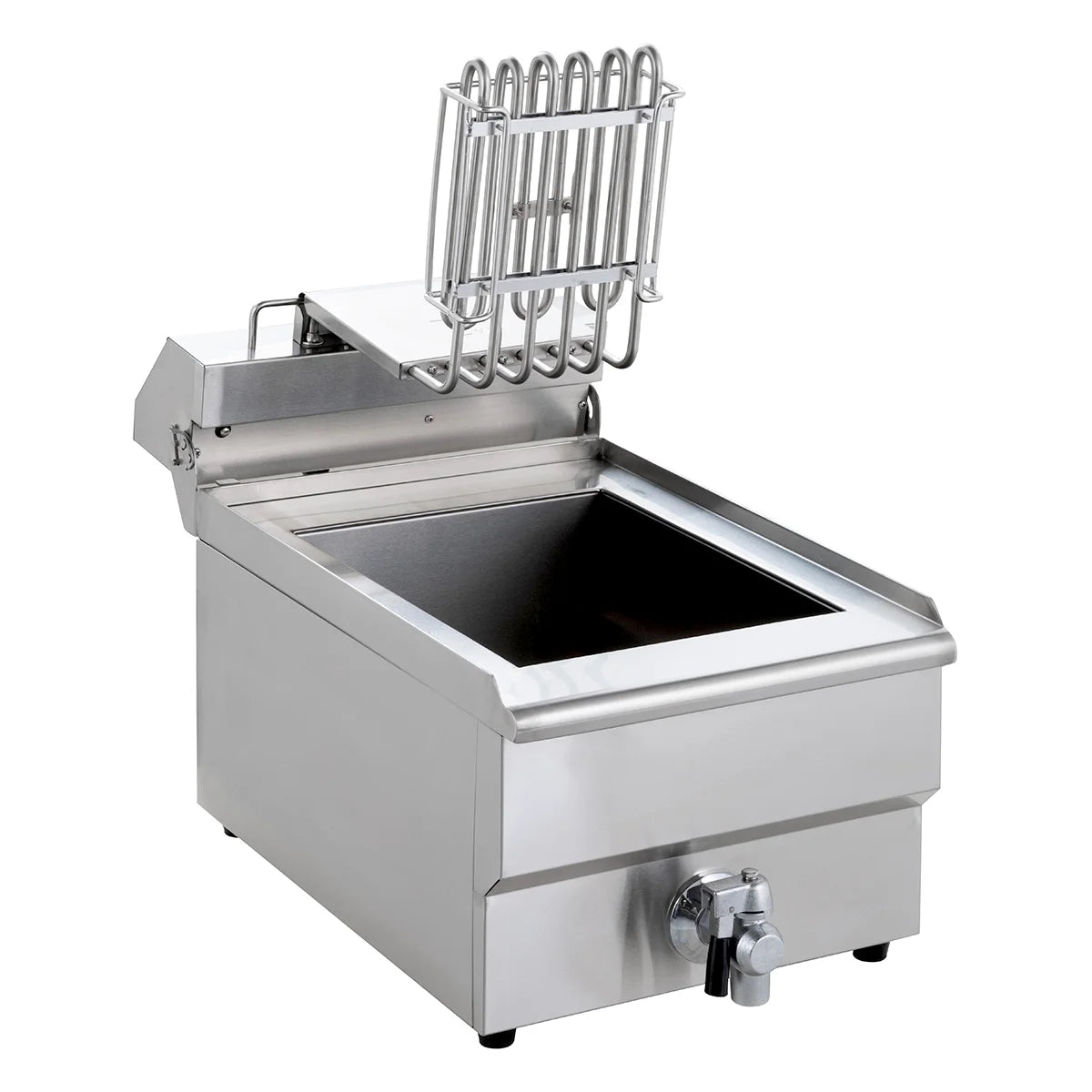 Elektro-Fritteuse ECO 13 Liter mit Ablasshahn,  5000 W, 400 V