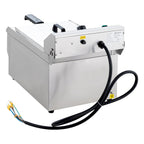 Elektro-Fritteuse ECO 13 Liter mit Ablasshahn,  5000 W, 400 V