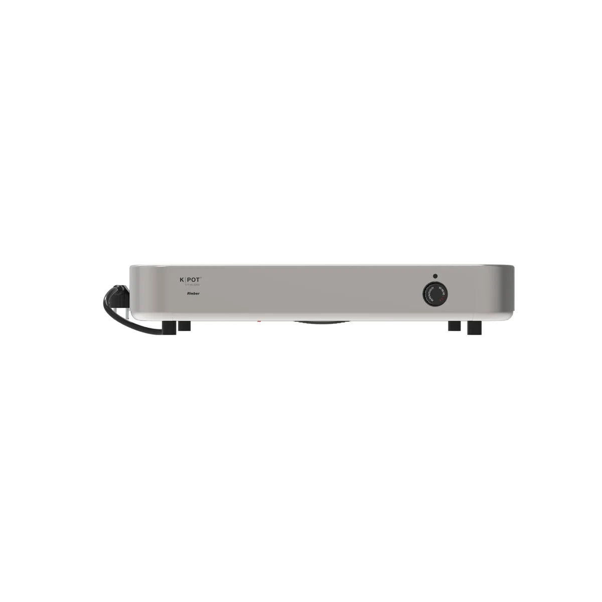 Plaque de cuisson vitrocéramique Rieber K-POT 1/1-ck-2200 argent