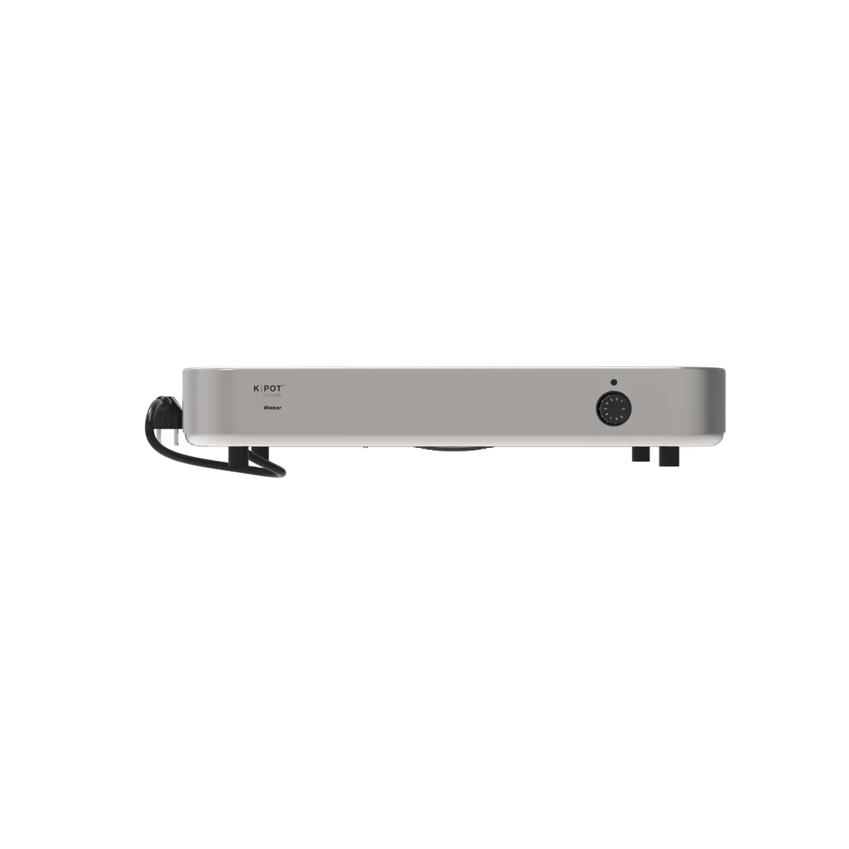 Rieber Buffet-Warmhalte-Ausgabe mit Ceranheizfeld K-POT 1/1-ch-800 silber