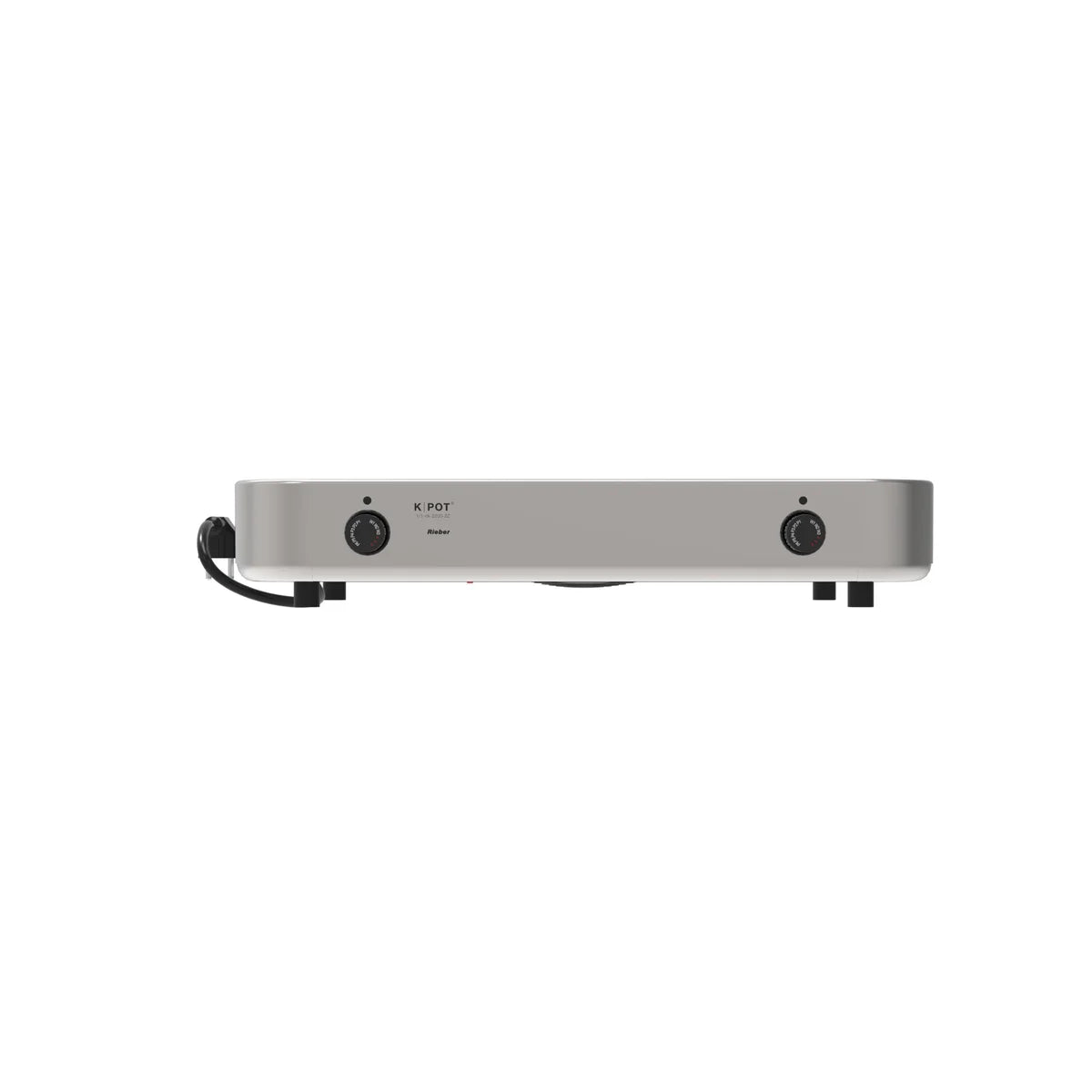 Rieber Cerankochfeld K-POT 1/1-ck-2200-2Z silber