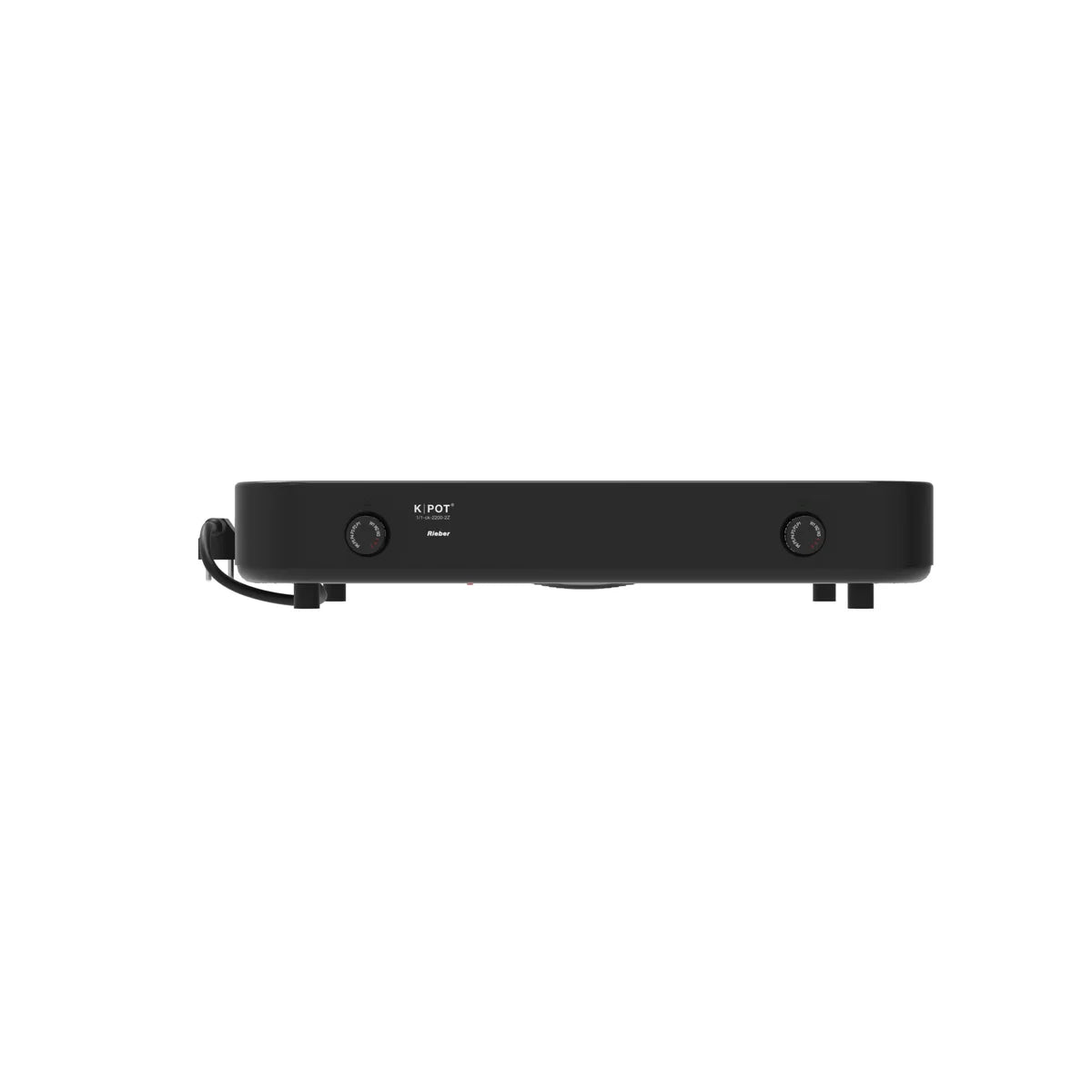 Rieber Cerankochfeld K-POT 1/1-ck-2200-2Z schwarz