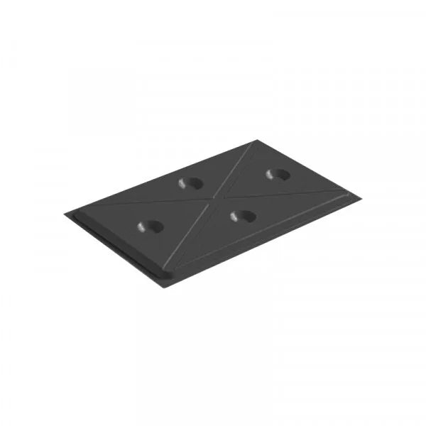 Rieber GN-Kühlpellet Kunststoff 1/1 – schwarz