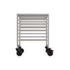 Rieber GN-Regalwagen 2/1 mit Abdeckung und einseitiger Sperre