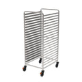 Rieber chariot à grilles avec roulettes pare-chocs – norme boulanger 800x600 mm