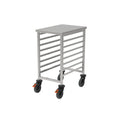 Rieber GN-Regalwagen 1/1 niedrig mit Abweiserrollen