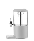 Saftspender, 4 l UNIQ, HENDI, designed by Robert Bronwasser, 4L, Weiß, 315x211x(H)431mm