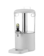 Saftspender, 4 l UNIQ, HENDI, designed by Robert Bronwasser, 4L, Weiß, 315x211x(H)431mm