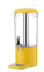 Saftspender, 8 l UNIQ, HENDI, designed by Robert Bronwasser, 8L, Gelb, 318x216x(H)532mm