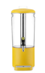 Saftspender, 8 l UNIQ, HENDI, designed by Robert Bronwasser, 8L, Gelb, 318x216x(H)532mm