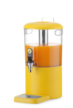 Saftspender, 4 l UNIQ, HENDI, designed by Robert Bronwasser, 4L, Gelb, 315x211x(H)431mm