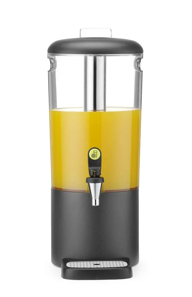 Saftspender, 8 l UNIQ, HENDI, designed by Robert Bronwasser, 8L, Schwarz, 318x216x(H)532mm
