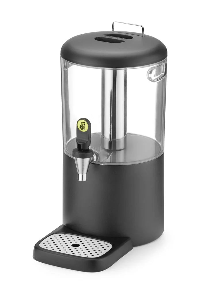 Saftspender, 4 l UNIQ, HENDI, designed by Robert Bronwasser, 4L, Schwarz, 315x211x(H)431mm