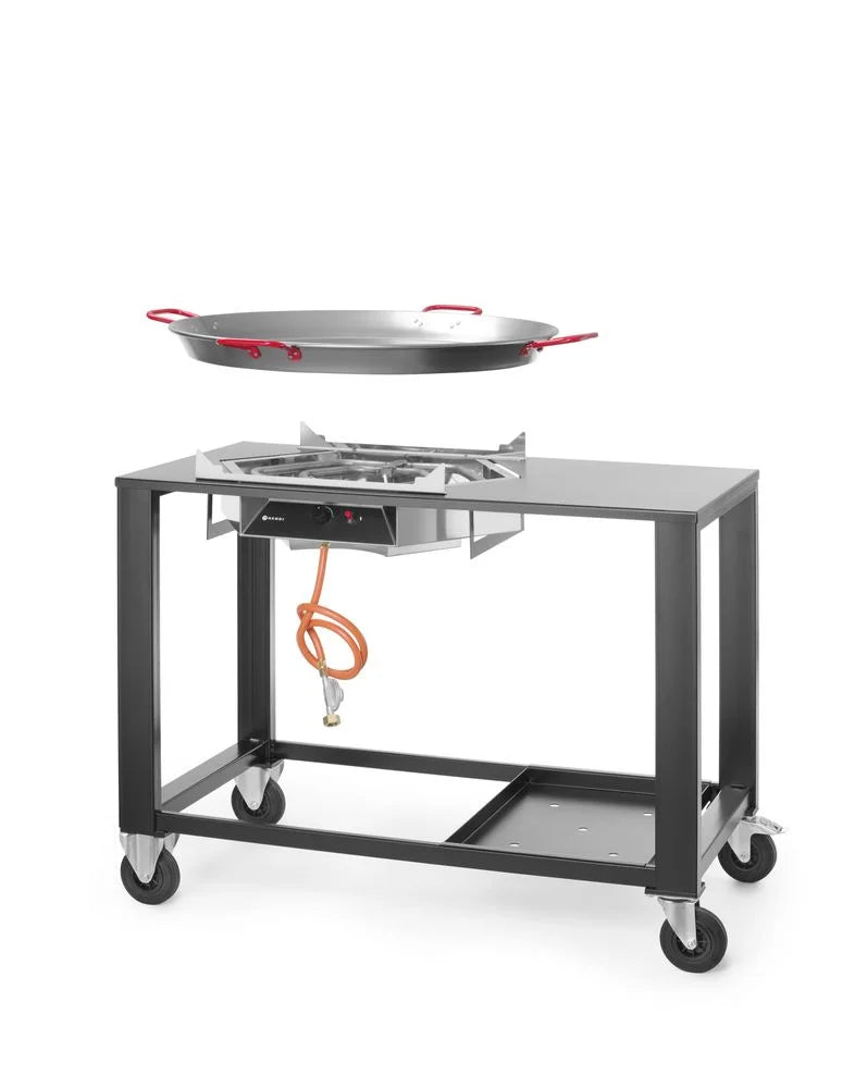 Grill à gaz Fiesta XL, HENDI, 7 kW, 1180x810x(H)1000 mm