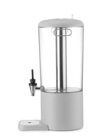 Saftspender, 8 l UNIQ, HENDI, designed by Robert Bronwasser, 8L, Weiß, 318x216x(H)532mm
