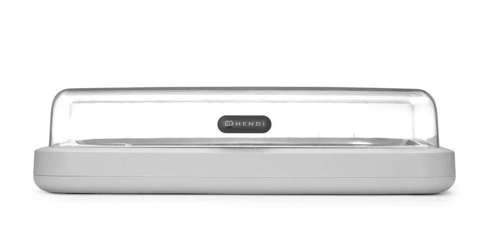 Kühldisplay UNIQ, HENDI, designed by Robert Bronwasser, GN 1/1, Weiß, 593x389x(H)147mm