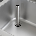 Spültisch ECO 20x7 mit 2 Becken rechts