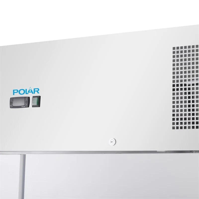 Armoire de congélation Polar Série G 1200 Litres 2 portes blanche