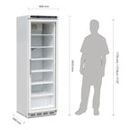 Armoire de congélation vitrée Polar Série C 365L