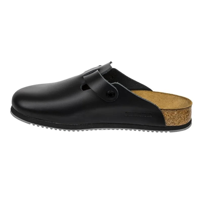 Birkenstock Boston Super Grip Clogs schwarz Größe 46