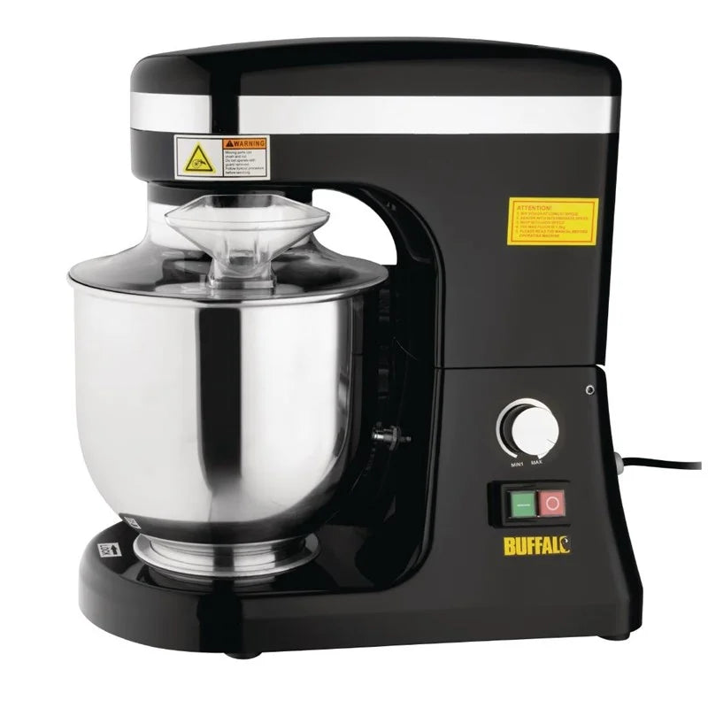 Buffalo Planetenmixer schwarz 7 Liter