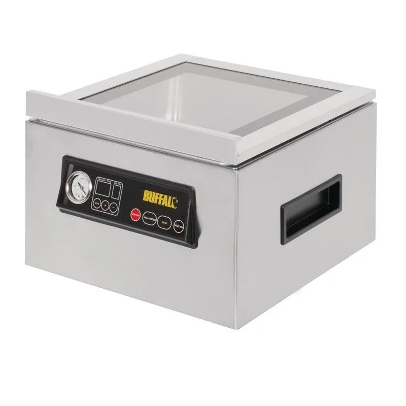 Machine sous vide à cloche Buffalo 6,5 Liter, jusqu’à 300 mm de largeur de sachet