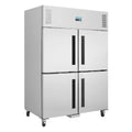 Polar Série G Armoire réfrigérée professionnelle 1200 litres avec portes divisées