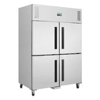 Polar Série G Armoire réfrigérée professionnelle 1200 litres avec portes divisées